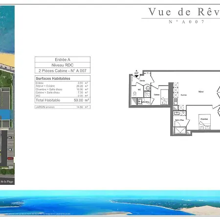 Vue De Reve - 1 Ere Ligne De * Arcachón